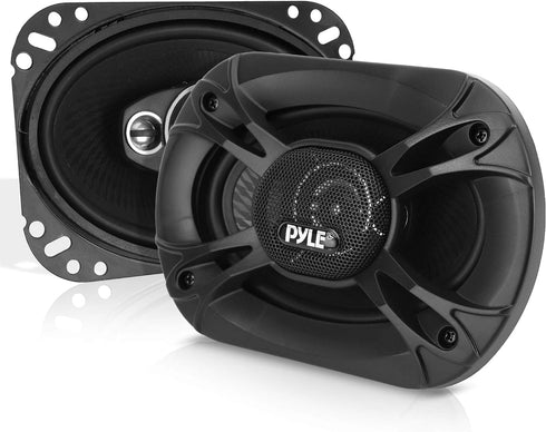 Pyle 3-Way Universal Car Stereo Speakers, 300W 5”x7” Triaxial Loud Pro Audio Speaker Pair
