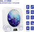 Portable CD Player with Bluetooth, Wall Mountable, FM Radio, Built-in Speakers, USB Port, AUX Input