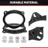 RED WOLF 6" x 9" Front Door Speaker Mount Adapter for 2004 Up Toyota 4Runner Avalon Highlander Tacoma Prius Sequoia Tundra Install 6 x 9” Aftermarket Audio Speaker Spacer Ring Bracket 2 PCS