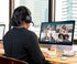 Aluratek Wired USB Stereo Headset with Noise Cancelling Boom Mic for Distance Learning, Zoom, Gaming, Music Play & More