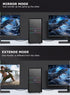 4K 10 2-Pack (4k, 2880P,2160P, 1440P, 1080P) DisplayPort to HDMI Cable Feet, DP (Display Port) to HDMI Cord Male