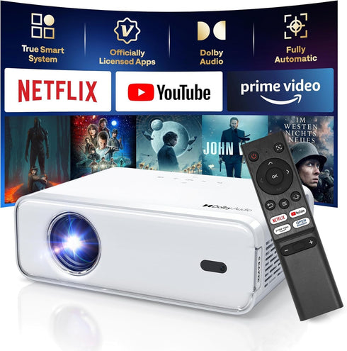 AOERUOW D1 1080P Replacement Remote Control Compatible with Aurzen EAZZE Movie Portable Outdoor Smart Mini Projector