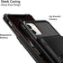 Vofolen Compatible with iPhone 12 Case, 5G Wallet with 4-Card Slot, Flip Hidden Pocket, Black