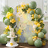 Jnbasdffb 7.2 Yellow Grey Wedding Arch Cover, Stretchy Spandex Arch Backdrop Stand Covers FT, Abstract Oil Painting