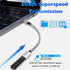 Micro USB to USB Adapter, Micro USB 2.0 OTG Cable 2 Pack, Nylon Braided, Aluminum Shells for S7 LG