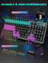 Trueque 14 26-Key Gaming Keyboard and Mouse Combo - RGB Backlit Lighting Effects, USB Wired Computer Keyboard