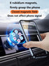 TUKEFEV 360Rotating Car Mount Patch Folding Universal Phone Holders for Your Dashboard Cell Phone Holder Car Magnetic