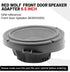 RED WOLF Front Door Speaker Adapter, 6.5 Inch for 2008-2020 Subaru Forester, Impreza, Outback, WRX/STI
