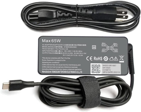 USB-C Charger Power Adapter Replacement for Acer Chromebook R13, 11 11A G6 EE Convertible, Various Models