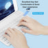 Bluetooth Keyboard and Mouse Combo - Ultra-Slim Portable Rechargeable Wireless Set for iPad, Mac OS, Android