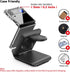Wireless Charger for Samsung Galaxy Z Flip, 2 in 1 Foldable Travel Fast Charging Stand for Galaxy Z Flip 6/5/4/3,