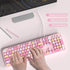 Dilter 104 Wired Keyboard, Keys Full-Sized Typewriter Keyboards, USB Plug and Play Office Keyboard with Number Pad