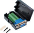 Oiyagai DB15 3+9 D-SUB VGA Female 15Pin Connector Adapter with Nut Terminal Breakout Board