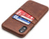 Dockem Wallet Case for iPhone X/XS, Built-in Metal Plate for Magnetic Mounting & 2 Credit Card Holders, (5.8" Exec M2,