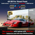 4K 6Ft, 1.2 1.4 4K@30Hz, 2K@60Hz, UANTIN DisplayPort to HDMI Cable Uni-Directional Only, DP (Source) to HDMI (Display)