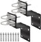 XRDS-RF Antenna Mount Kits - Black-Coated Pole Mount Bracket with Double U-Bolts