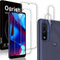 2+2 Pack Tempered Glass Screen Protector & Camera Lens Protector for Motorola Moto G Pure 2021 - HD Clarity