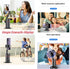 Auto Face Tracking Tripod Remote Control, Smart Tracking Phone Holder, 360° Rotation for Live Streaming, Chat, Meeting