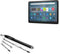 BoxWave EverTouch Stylus Pen for Amazon Fire Max 11 (2023, 13th Gen) - Fiber Tip Capacitive Stylus - Jet Black