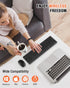 Wireless Keyboard and Mouse Combo, EDJO Silent Full Size USB Keyboard with Long Battery Life for Computer, Laptop, PC
