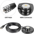 eifagur PL-259 16.4FT Heavy Duty NMO Magnetic Base Mount with Plug Connector Cable Extension for Car Bus Mobile CB Ham