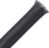 25ft 1.5 inch PET Expandable Braided Sleeving, Black, by Alex Tech