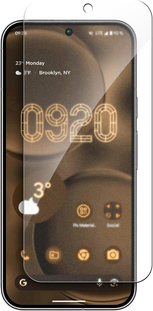magglass Matte Anti-Glare Tempered Glass Screen Protector for Google Pixel 9 Pro XL (6.8") with Alignment Applicator