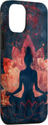 iPhone 13 Pro Lotus Flower Yoga Phone Case