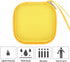khanka Hard Travel Case for Iseyyox/RTOPS/Hicober/UCOMX Nano 3 in 1 Wireless Charger, Case Only (Yellow)