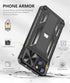 SOiOS for iPhone 16e Case 2025, iPhone 13/iPhone 14 Cover with Kickstand, Shockproof Military Grade Protective Cell