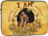 African Girl Laptop Sleeve Case, 13 inch Waterproof Oxford Cloth Bag for Most iPads and Laptops, Simple Traveling Case