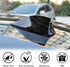 Wogomz Dummy Shark Fin Antenna Cover for Car, Auto Top Roof Aerials AM/FM Radio Signal Base with Adhesive Tape