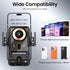 SMALLSHS 15W Car Phone Holder with Wireless Car Charger, Car Vent Mount with Induction Opening and Closing, Air Vent