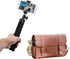Phone Mini Tripod - Ruittos Premium Flexible Mobile Phone Stand for iPhone Samsung Go Pro, Small Digital Camera (Black)