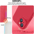 Vooii iPhone 15 Plus Case, Red Upgrade Liquid Silicone with Enhanced Camera Protection and Soft Anti-Scratch Lining