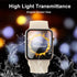 [2 Pack 44mm 3/SE 2/ 6//5/4, 3D 44mm Tempered Glass Screen Protector for Apple Watch SE Series Full Coverage [Easy