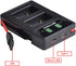 Batmax 2Pcs NB-2L NB-2LH Battery + USB LED Charger for Canon PowerShot G7, G9, S80, S70, EOS 350D, 400D