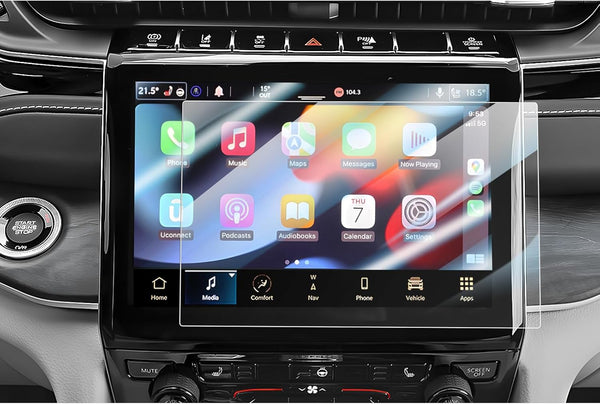 CDEFG Screen Protector for 2021 2022 2023 2024 Grand Cherokee L 10.1