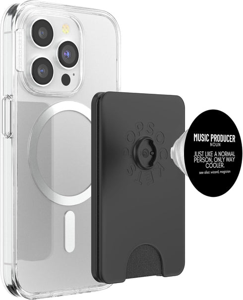 Music Producer Gifts For Men Music Producer Definition Proud Funny Music Producer PopSockets PopWallet for MagSafe