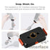 K&F CONCEPT Insta360 X5, Lock/1/4 Upgrade Magnetic Quick Release Mount Compatible with Aluminum Alloy Bracket Base
