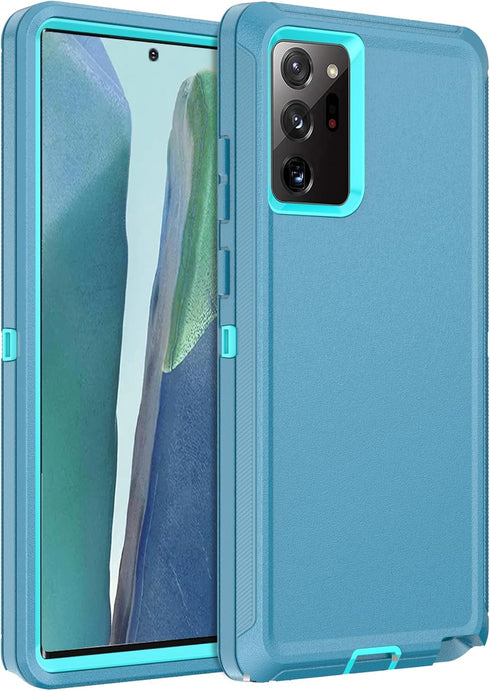 Samsung Galaxy Note 20 Ultra Case - Dropproof Shockproof Heavy Duty Protective Case for 6.9 Inch, Turquoise