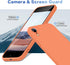 Liquid Silicone Case for Samsung Galaxy S22 5G, Full Body Protective, Slim Fit Durable Shockproof Case 6.1in Orange