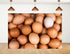 KeyWork 10x10ft Brown Egg Backdrop Farm Produce Photography Background for Party Rustic Farmhouse