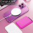 BENTOBEN Magnetic Phone Wallet Card Holder Case Compatible with MagSafe for iPhone 15 14 13 12, Hot Pink