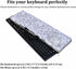 Neoprene Keyboard Carrying Case with Mouse Bag for Logitech MK270 Wireless Keyboard and Mouse Combo (White)