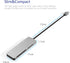USB3.0 XD Card Reader, 6 in 1 High Speed TF/SD/MS/M2/XD/CF Memory Card Adapter, Compatible with Windows & Mac