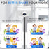 Danyesth HD1080P 30fps Webcam for PC, Laptop Camera USB with Adjustable Gooseneck with Zoom, Full-Body View