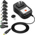 Powseed 45W Universal AC Adapter with 5V 2A USB Port, DC Power Supply Cord with 8 Tips
