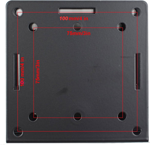 VideoSecu MTC02B 1QJ Adjustable Small Device Wall-Mounted Bracket for Cable Box Digital TV Media Players Game Consoles