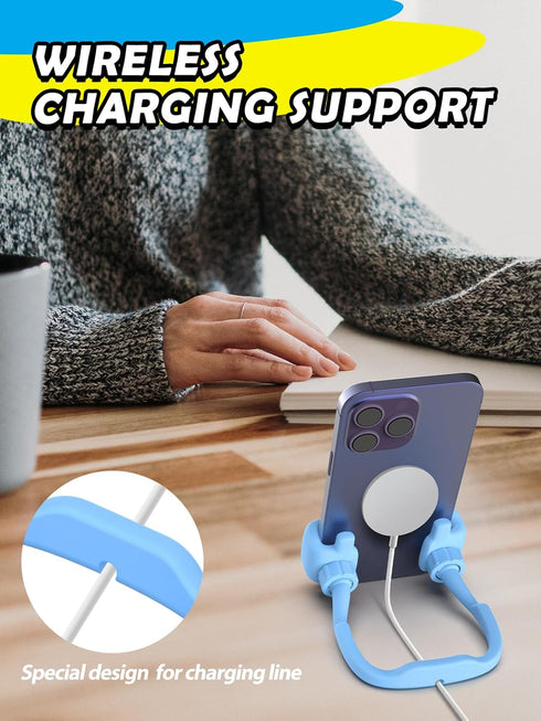 Cell Phone Holder for Desk: 3 Pack Thumbs Up Lazy Phone Stand, Graduation Gifts for College Boys Girls Teens Kids